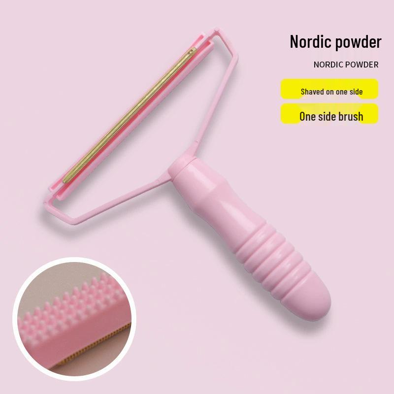 Double-Sided Manual Lint Remover & Fabric Shaver for Coats and Woolens