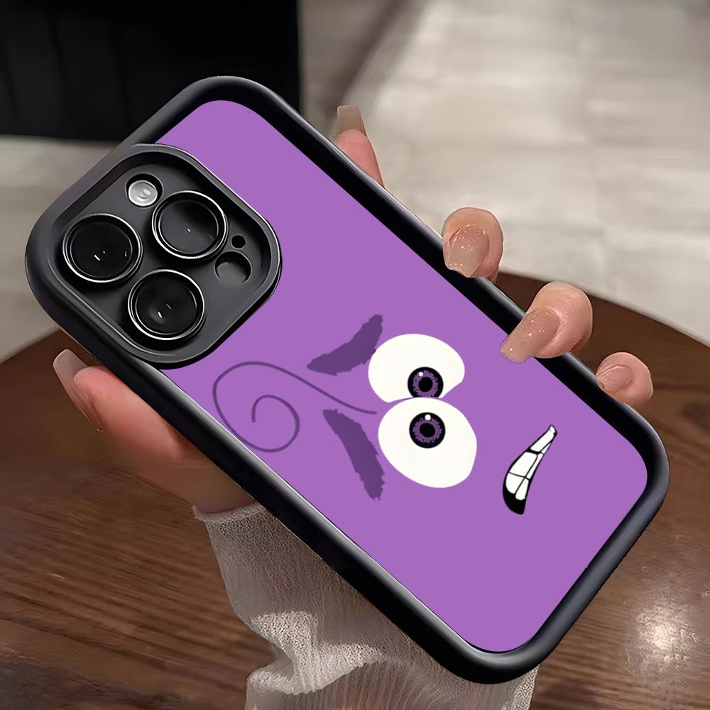 Lovely I-Inside Out 2 Phone Case For IPhone 17 Pro Max 15 Pro 16 14 Plus 12 13 Mini 11 Pro Shockproof Soft Cover