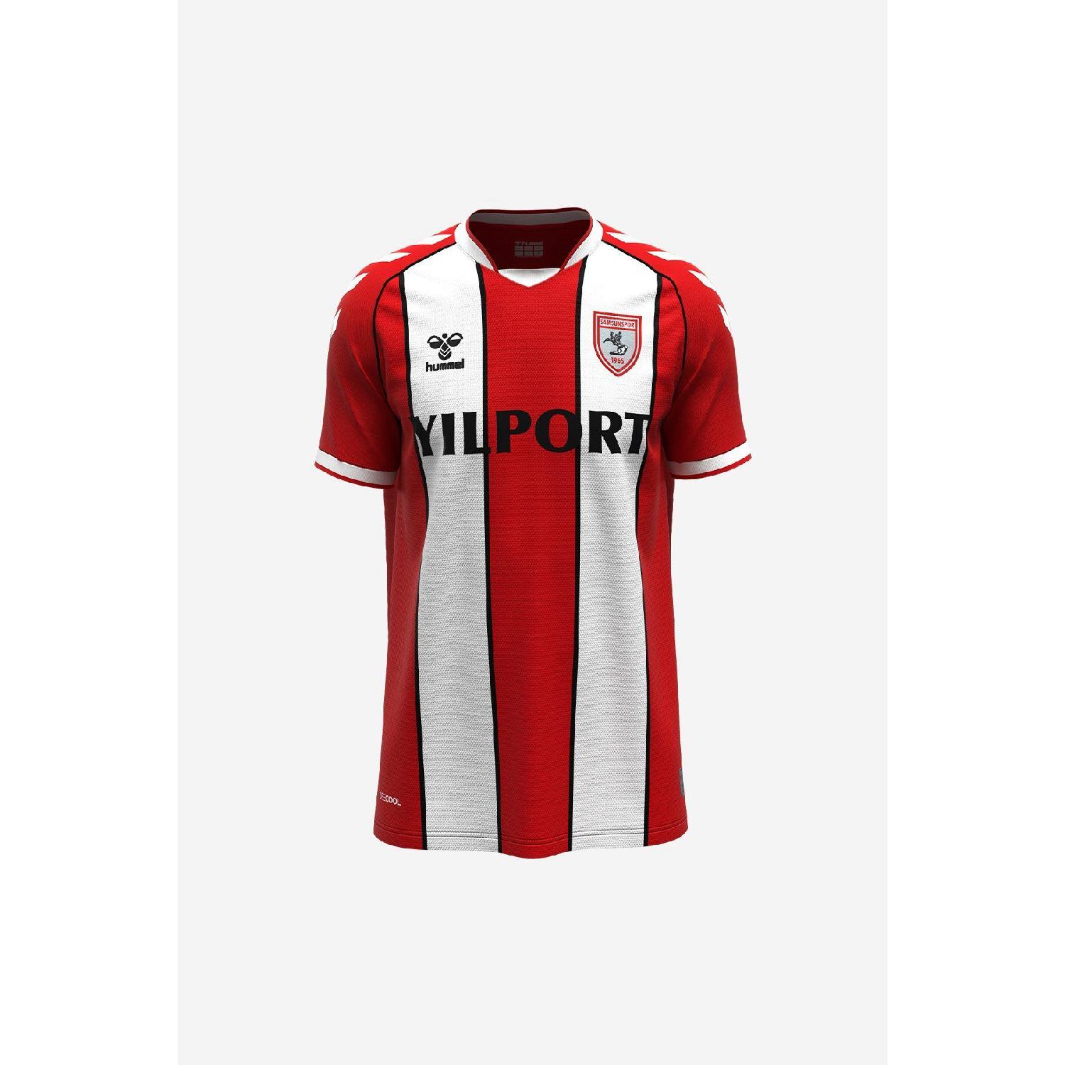 

Полосатая майка 24/25 Hummel Samsunspor 2XL красный