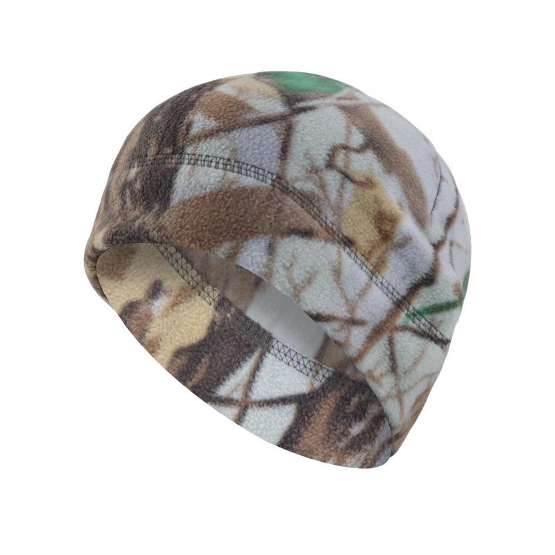 Winter Fleece Camouflage Ski Hat with Ear Protection