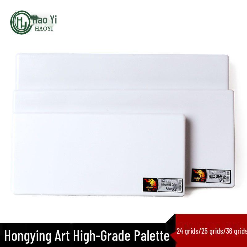 

Rainbow Shadow Paint Palette - 24/25/36 Grid Plastic Hard Lid for Watercolor & Gouache 24-grid