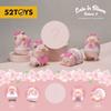 Lulu The Piggy ToyzeropluS X Cici S Story Lulu The Piggy Sakura Full Bloom SerieS 2  1boX  6pcS 