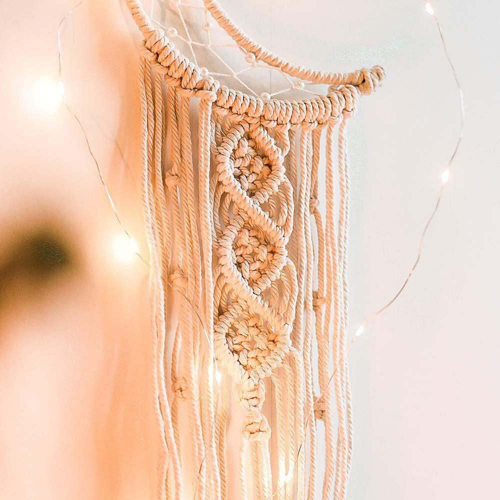 Northern Europe Popular Woven Tapestry Dream Catcher Hand Pendant Home Hanging Star Moon Decorative Hanging Cloth Wholesale