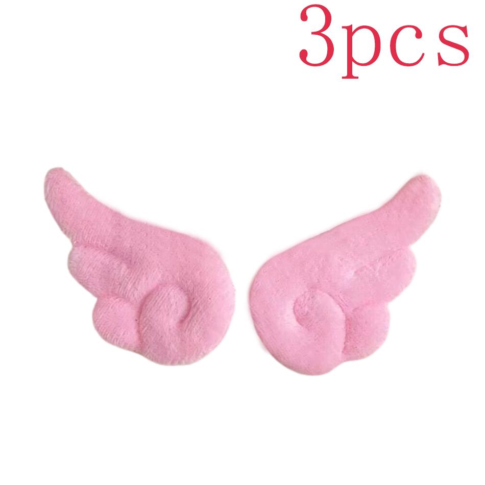 1-10 Pair Of Plush Angel Wings Brooch Bag Decoration Badge Y2K Style Gothic Lolita Plush Angel Wing Fluffy Brooch Decoration