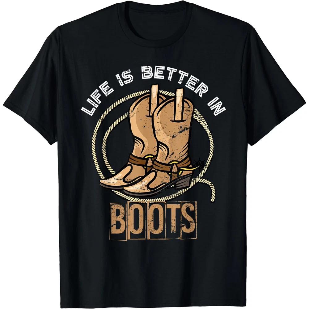 Cooy Boots Country Cooy Rodeo Unisex Gift Western Cooy Tshirt S
