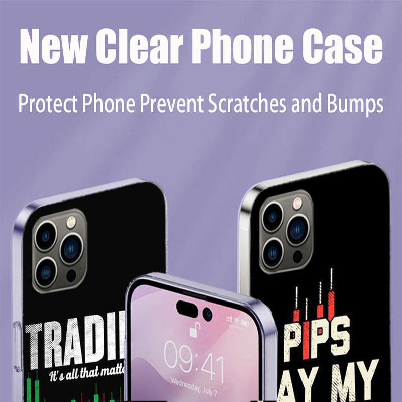 Day Trader Trader Trading Phone Case For Apple Iphone 16E 16 17 Pro Max Air 15 Pro 14 Plus 12 13 Mini Cover Cute Fundas