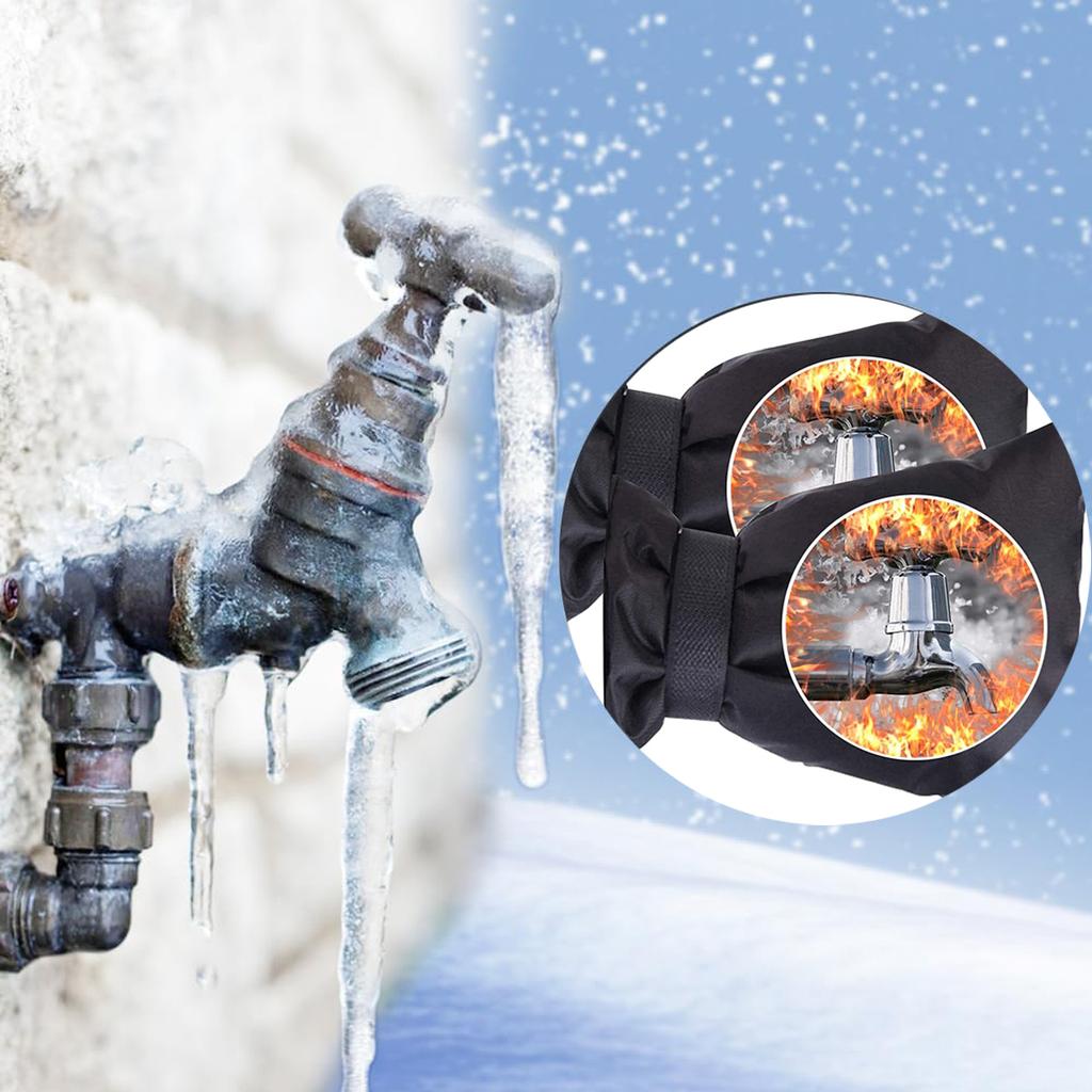 Outdoor Faucet Cover Winter Freeze Protection Water Tap Protector Decor Garden Accessories Supplies Special Yard the Home