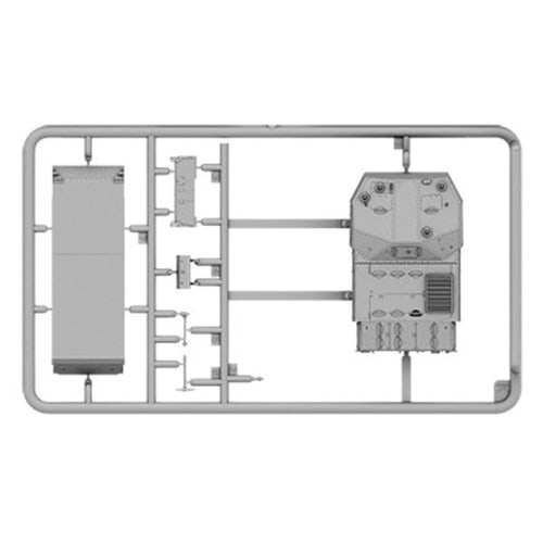IBG 1/72 Hungarian Fighting Vehicle 40/43M Zrinyi II 105mm Assault Gun with Skirt Plastic Model Kit PB72052