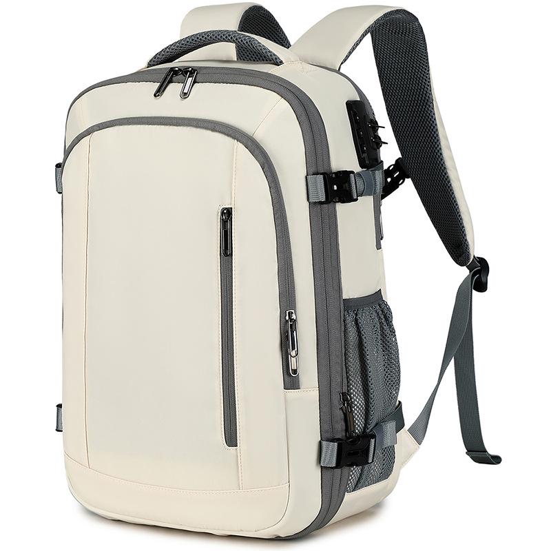 17-Inch Waterproof Anti-Theft Laptop Backpack: Expandable, Large Capacity for Casual Business Commutes