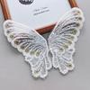 Bead Embroidered Gold Thread Embroidered Butterfly Hollow Collar Decal Patch Decoration Diy Clothing Accessories