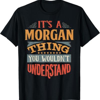 Morgan Name T-Shirt