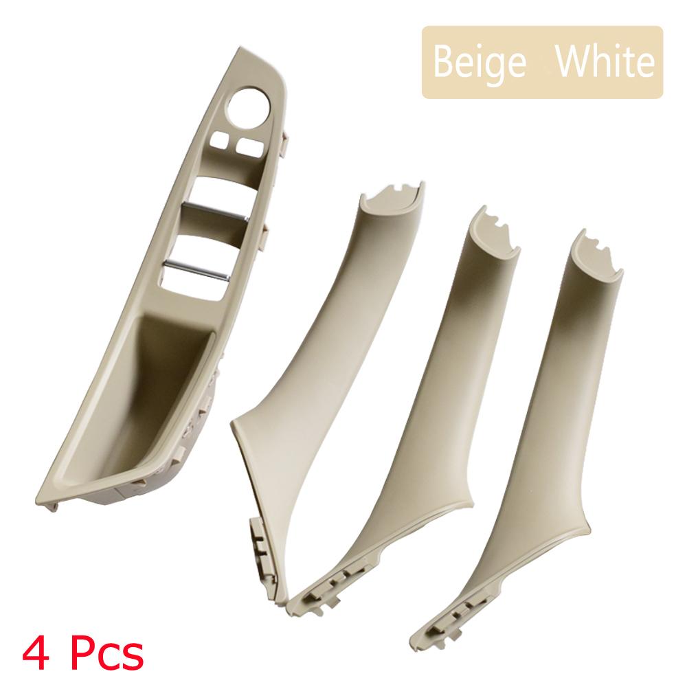 Car Accessories ABS Inner Door Handle Panel Pull Trim Cover For BMW 5 Serie F10 F11 520d 530d 535i 550i 51417225857