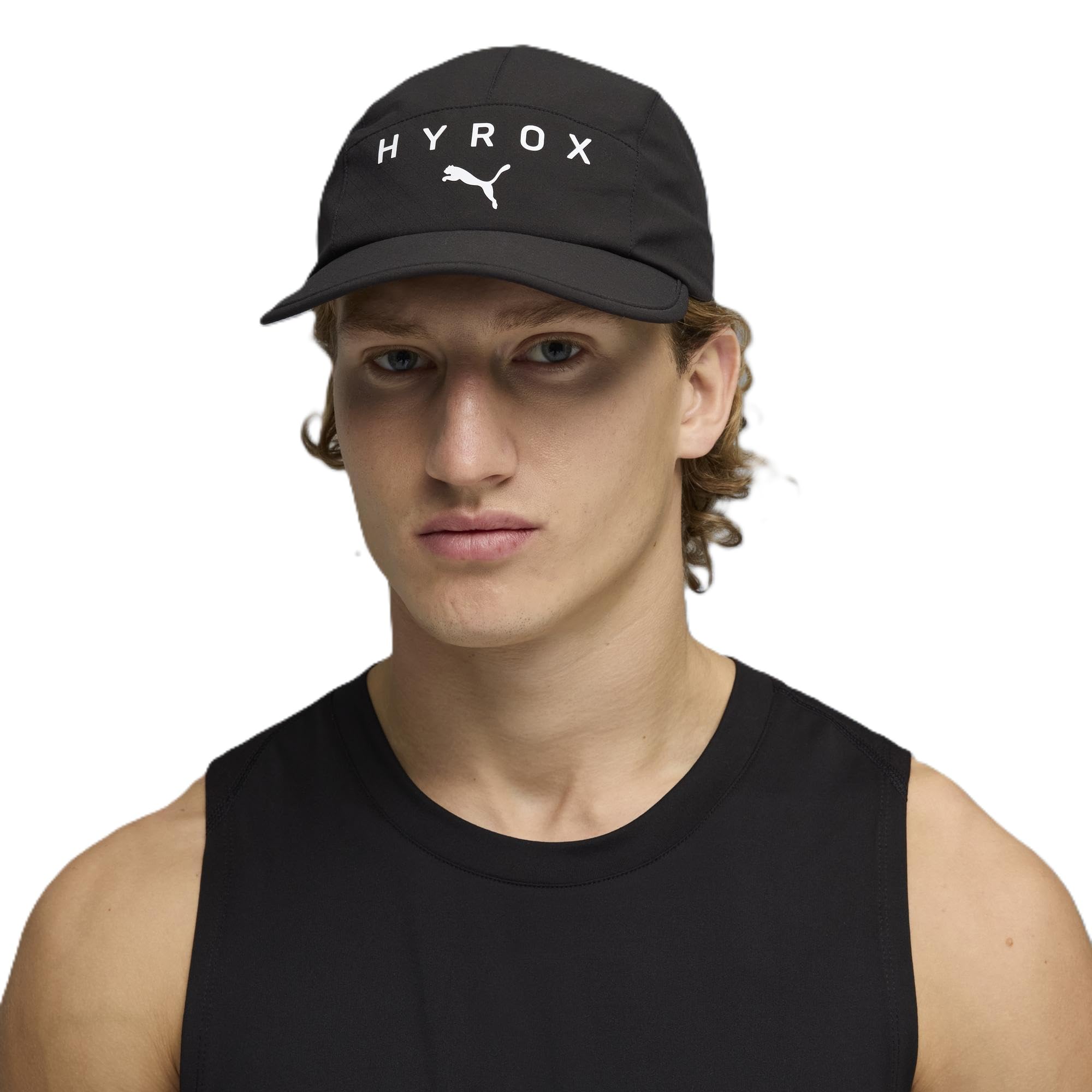 02707701 x HYROX RUNNING 5 Panel Cap Black [Puma]
