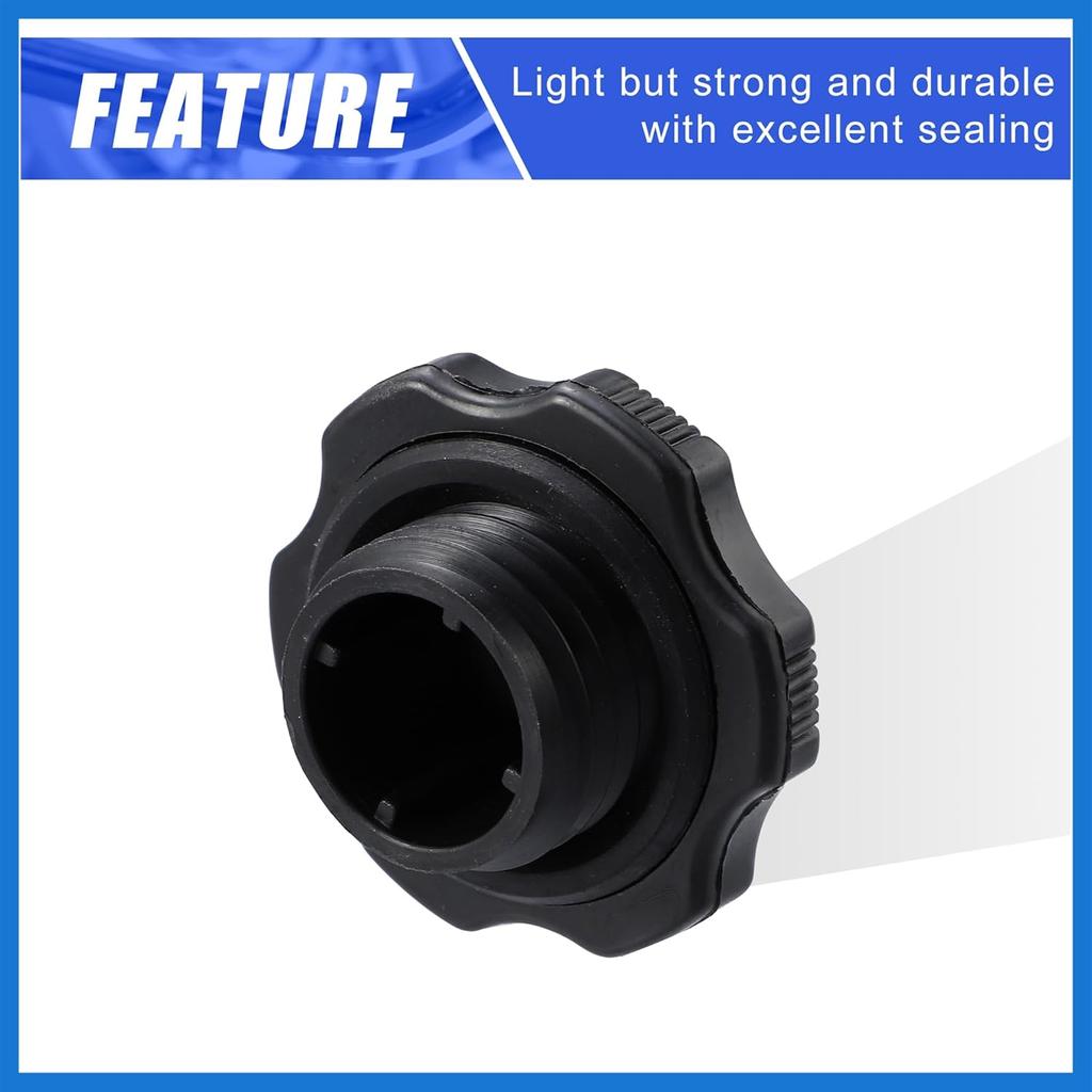 Engine Fuel Tank Cap Gas Oil Filler Plug Cover Replace 0453-10-250 for Mazda MX-6 1988-1997 for Mazda Millenia Miata Black Auto Accessories