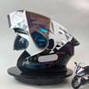 New Men's Motorcycle Helmet Full Coverage Dual Lens Cruise Off-Road Motorcycle Helmet Face Shield Style for Bikers