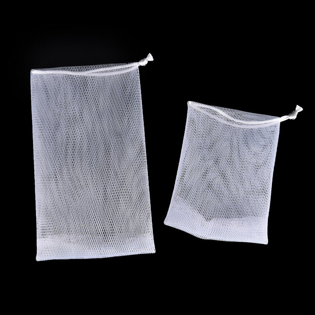 5Pcs Soap Blister Mesh Double-Layer Soap Net Foaming Net Easy Bubble Mesh Bag