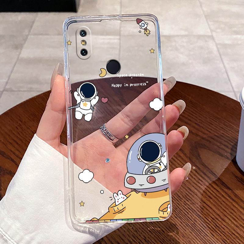 Jelly Casing For Xiaomi Mi A2 Fundas For Xiaomi Mi 6X Capa Clear Silicone Soft TPU Back Cover Cute Cat Rabbit Heart Phone Case