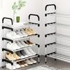 4/5/6/7 Layer Shoe Rack Shoes Organizer Shoerack Shoebox Shoe-Shelf Plant Shelves Metal Cabinet Shoes Organizer Cabinets Space