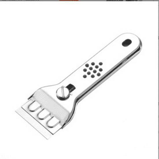 Multifunctional Tile and Floor Stain Remover Scraper - Stainless Steel