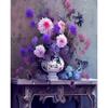 5D Full Round Diamond Painting Flower Rose DIY Embroidery Sets Modern Daisy Handmade Products For Interior Home Decor