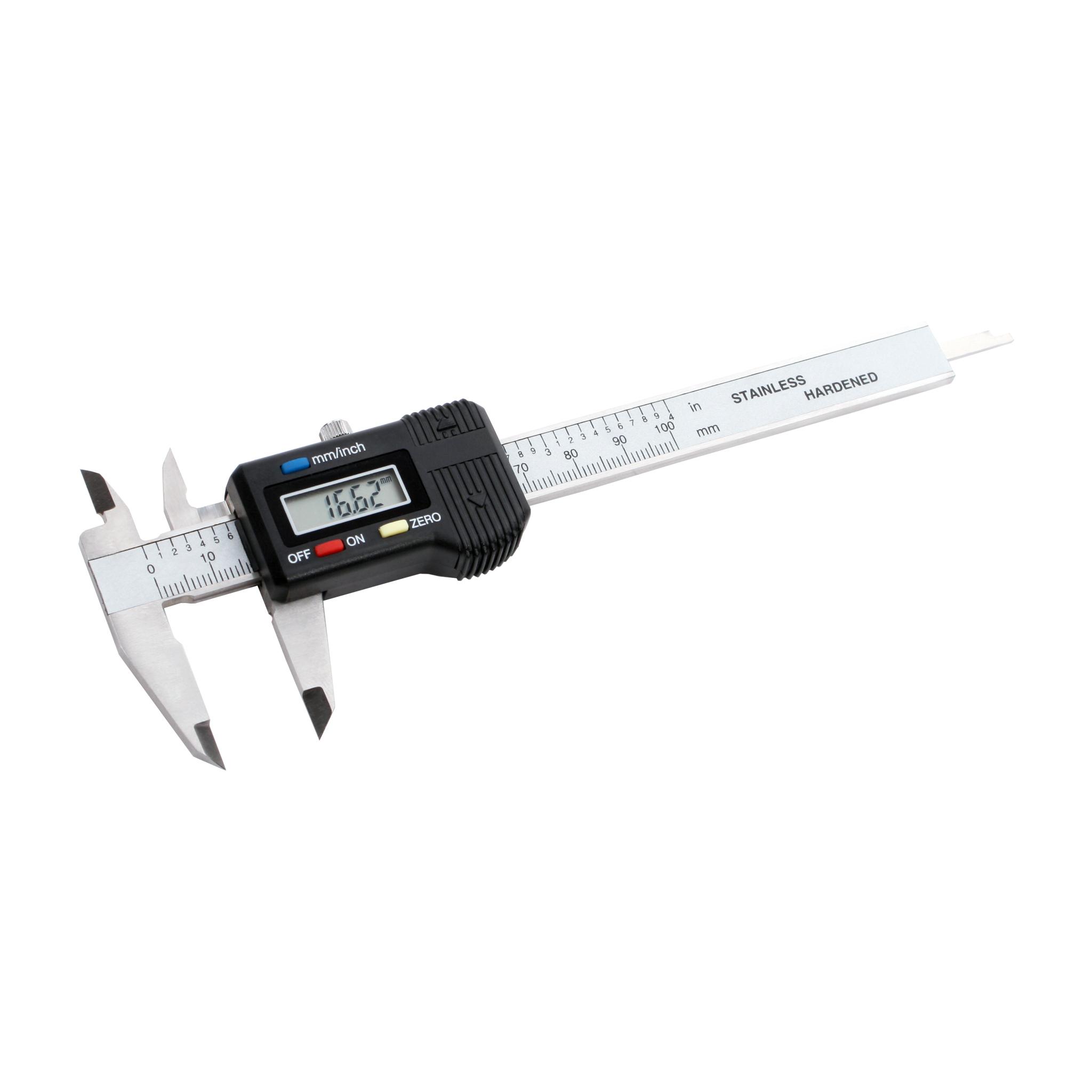 Durable Black Digital Calipers Kit with Carrying Case for Jewelry Engineering Measurement
