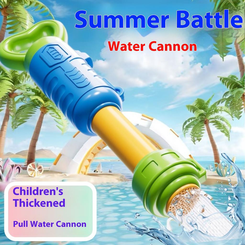 Großvolumige Ausziehbare Kinder-Wasserpistole Mehrloch-Wassersprüh-Wasserkanonen-Spielzeug Strand Pool Rafting Krieg Wasser