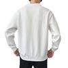 Men's Casual Fake Two-Piece Hoodie with Vertical Stripes - Autumn/Winter Loose Fit