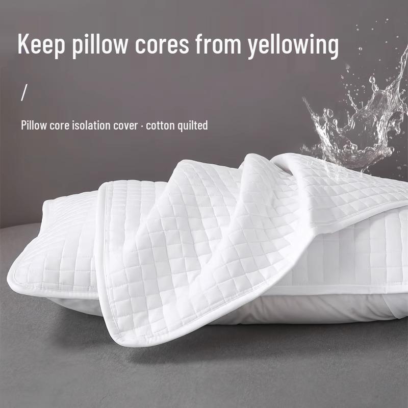 Hotel Pillow Core Protector: Anti-Dirty, Anti-Sweat, Removable, Washable, Anti-Mite Pillowcase Pair