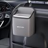 TXF4   Car Hanging Trash Can Seat Back Storage Box For Mercedes Benz AMG W204 W212 W176 GLC CLA GLA E Interior Auto Accessories