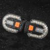 Bikes Front Rear Light Bright Bikes Tail Light with Turn Signals USB Rechargeable LED Warning Lamps with Remote Control