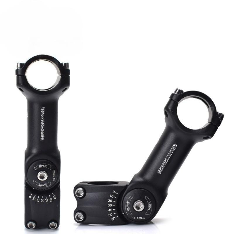 Regulowany mostek kierownicy rowerowej Akcesoria do podnoszenia roweru górskiego Kątowy podnośnik Adapter mostka do widelca przedniego roweru ze stopu aluminium
