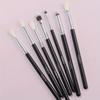7pcs Eye Makeup Brush Set Including Eyeshadow Brush, Blending Brush and Detail Brush
