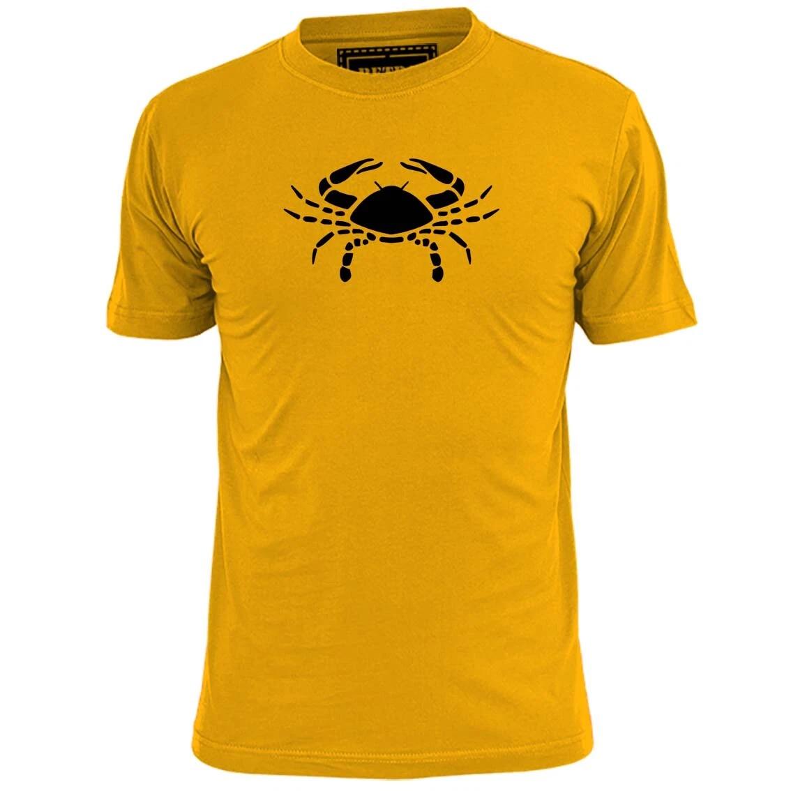 Mens Cancer Crab Star Sign Zodiac Symbol T shirt Astrology S