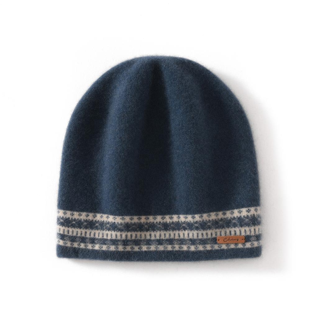 Cashmere winter cold and warm adult hat wool hat stack hat fashion casual thickened men's and women's hats