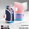 Hot Sale 3D Retractable Pencil Case: Two-in-One Stationery Storage for Primary Students, Boys & Girls, Vertical Design