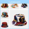 Creative Colorful Printed Fisherman Hat For Women Fashionable And Stylish For Autumn And Winter