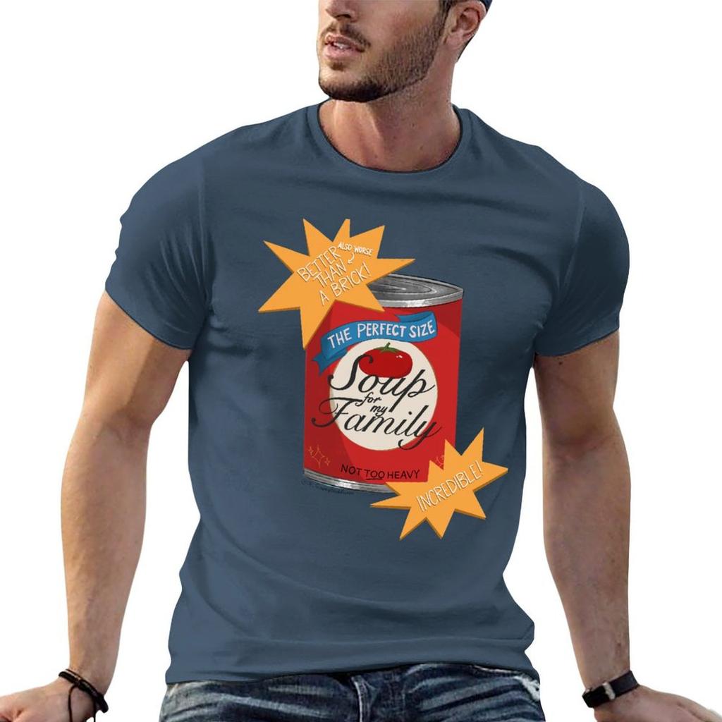 Soup For My Family Tshirt Cotton Tshirt 100 Anime T Shirts Oversize T Shirts For Unisex Graphic Tees Tshirt
