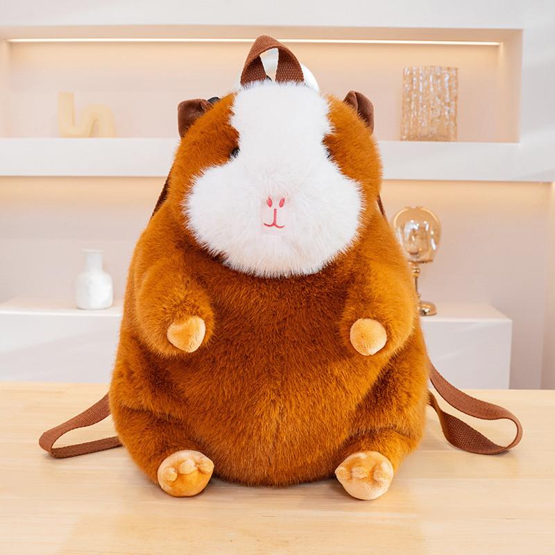 Animal Dog Cartoon Bear Rabbit Plush Backpack Kids Toy Bag Stuffed Gift Doll