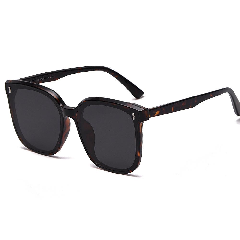 

JYL Oversized Sunglasses UV Protection Face Slimming For Summer 88829 A-73 колір синій белл
