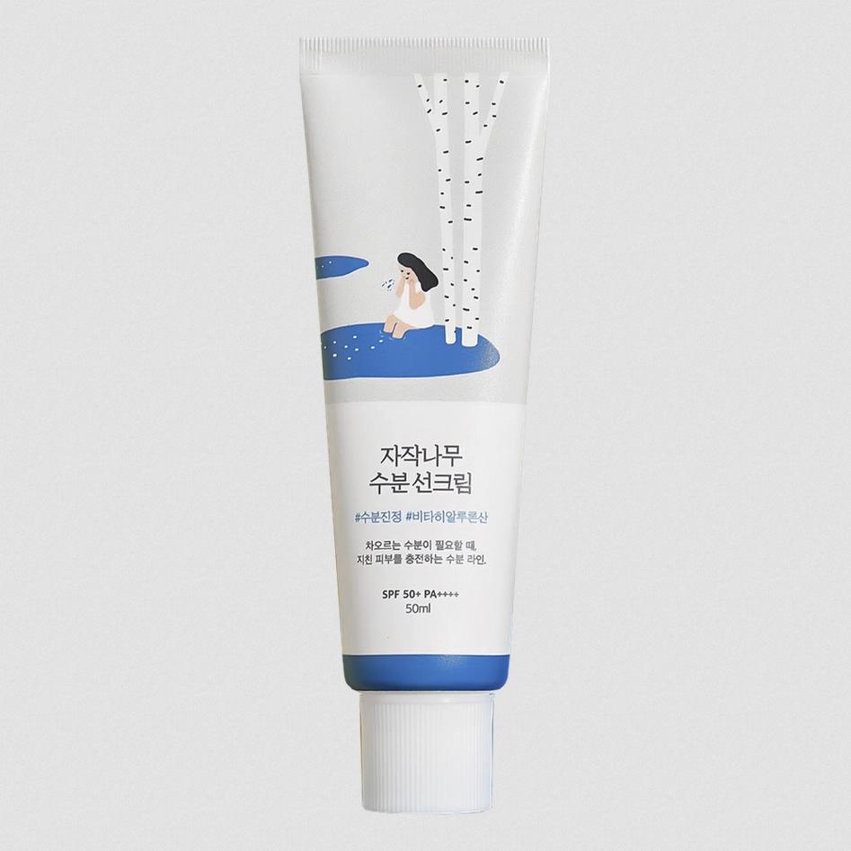 ROUND LAB Birch Juice Moisturizing Sunscreen SPF50+ PA++++ 50ml / Nourishing, Moisturizing, Korean Cosmetics, Kbeauty
