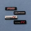 Car Aluminium Emblem Sticker Accessory For Honda Civic FIT Accord Prelude CRV 5th Mugen City CRZ CRX Jazz HRV Pilot Odyssey Insi OM4 mkdv9