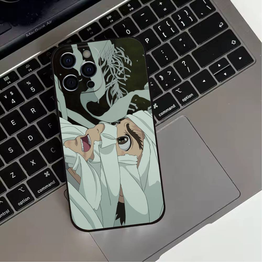 The Boy and the Heron  Phone Case For iPhone 17,16,15,14,13,12,11 Plus,Pro Max,XS,Soft Silicone Black Cover