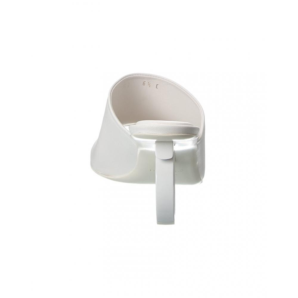 Salvatore Ferragamo Ferragamo Astro Leather Sandal White