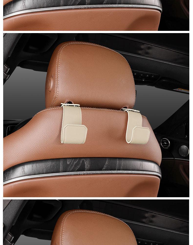 Car Seat Backrest Hook for Small Item Storage