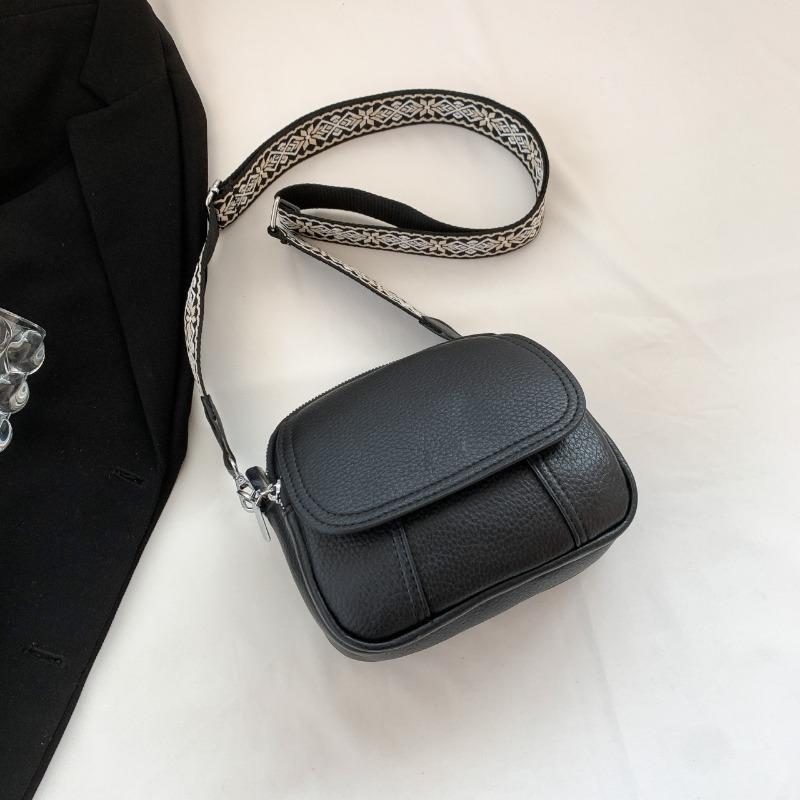 New simple women's multi-layer small square bag student mobile phone versatile shoulder messenger bag