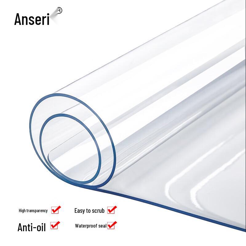Clear PVC Round Table Mat 160cm