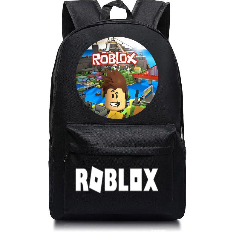 Backpack Schoolbag Kids With Roblox Students Bookbag Handbags Travelbag Game