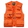 Spring and Autumn Men's Leisure Outdoor Unloadable Multifunctional Reporter Travel Photography Mesh Quick-drying Fishing Vest Men