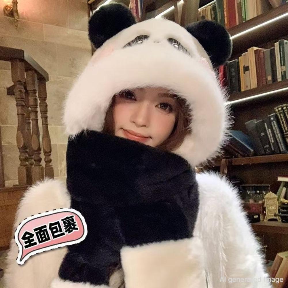 Winter Knit Trapper Hat Fleece Lined Thickened Earflap Beanie Windproof Warm Cold Weather Cap