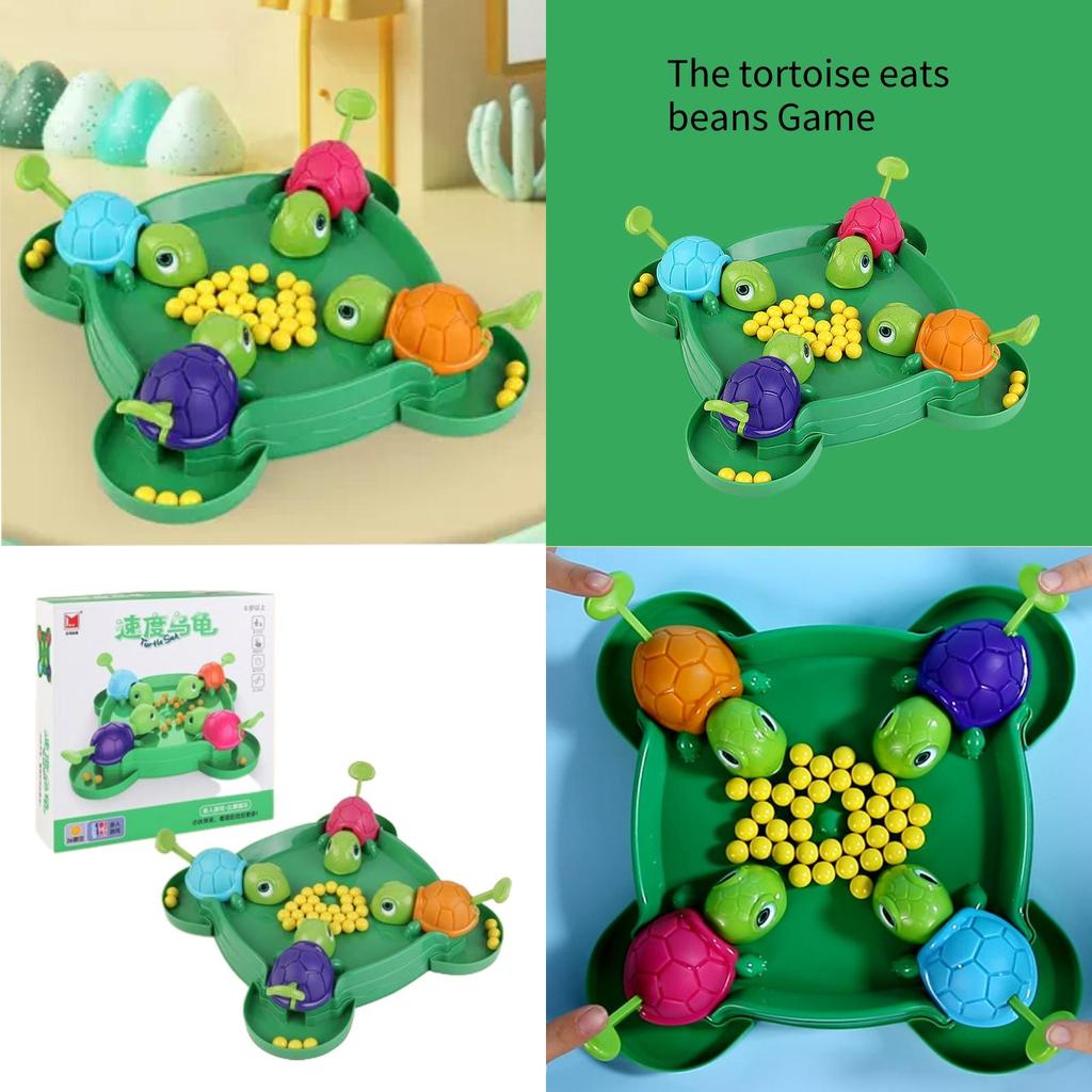 Fun And Engaging Children's Tabletop Game Little Turtle Eats Beans